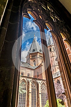 Mainzer Dom cathedral in Mainz