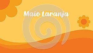 Maio Laranja background