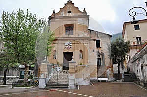 Maiori - Facciata della Chiesa di San Pietro in Posula