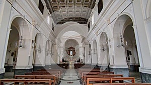 Maiori - Interno del Santuario di Santa Maria a Mare