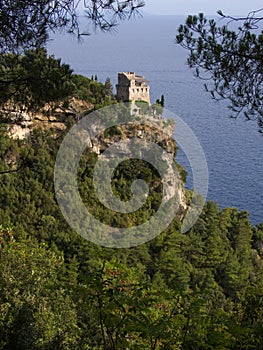 Maiori tower on the coast amal photo