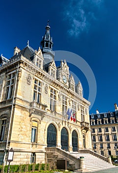 Mairie de Vincennes, the town hall of Vincennes near Paris, France photo