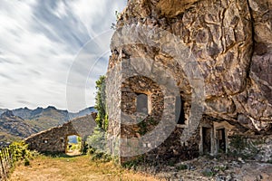 Maison du bandit near Feliceto in Corsica