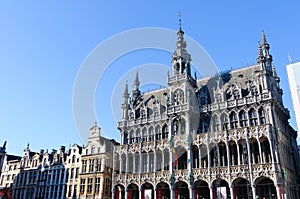 Maison du Roi at Grand Place in Brussels, Belgium