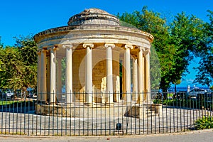 Maitland Monument in Greek town Kerkyra