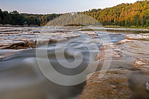Maitland River As The Sun Is Going Down