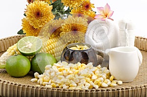 Maize, Corn (Zea mays Linn.) natural spa photo