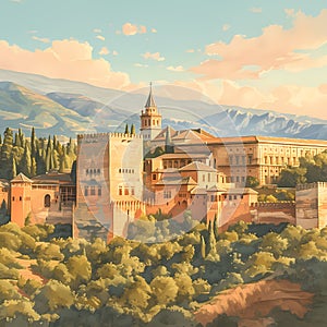 The Majestic Alhambra Palace