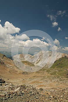 Majestic alpine landscape