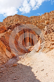 Majestic Amram pillars rocks in the desert