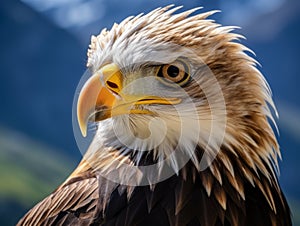 Majestic Bald Eagle Close-Up