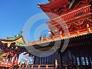 A majestic Buddhist architecture of Minh Thanh Pagoda