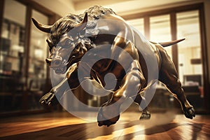 Majestic Bull: Power and Prosperity in the Financial Realm