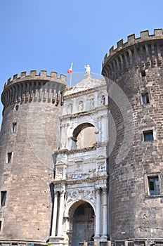 Majestic castel nuovo in naples, Italy