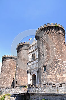 Majestic castel nuovo in naples, Italy