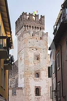 Majestic Castle of Sirmione on Lake Garda
