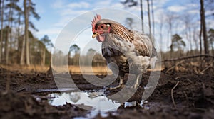 Majestic Chicken In The Swamp: Schlieren Photography With Rtx On