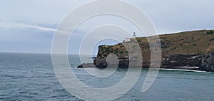 The Majestic Coast View of the Dunedin city New Zealand and rural areas