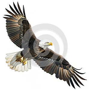 Majestic Eagle in Flight