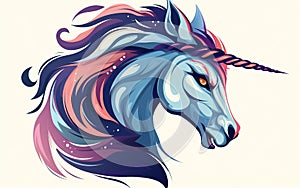 Majestic Equine Warrior Emblem Design isolated on a transparent background.