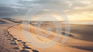Majestic Footprints: Atmospheric Landscapes Of Namibia\'s Sand Dunes
