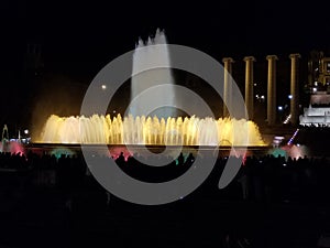 Majestic fountain - A definite must if you visit Barcelona.