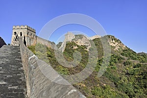 Majestic Great Wall at Jinshanling, 120 KM northeast from Beijing.