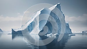 Majestic Iceberg: Unveiling the Hidden Dangers of Climate Change photo