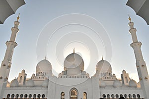 Majestic Inner Dome Towers view of Sheikh Zayed Grand Mosque