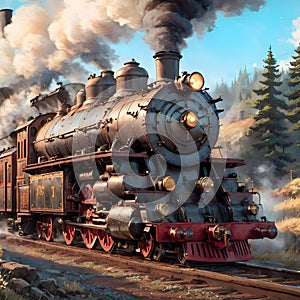 Majestic Journey: The Wonderful World of Stream Engine Trains