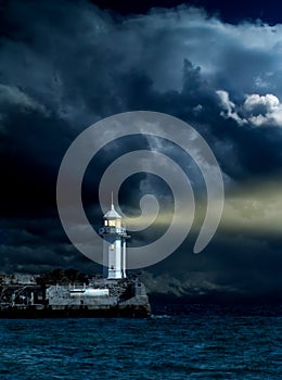 Majestic lighthouse