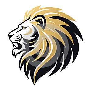 Majestic Lion Head Graphic Design for Modern Branding and Creative Projects photo