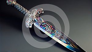 The Majestic Longsword, An Otherworldly Beauty Made with Generative AI