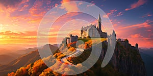 Majestic Medieval Castles Panoramics