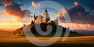 Majestic Medieval Castles Panoramics