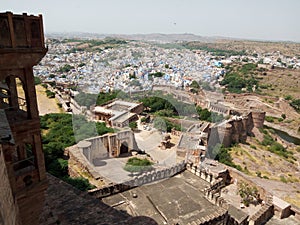 Majestic Mehrangarh Fort and Blue Jodhpur landscape