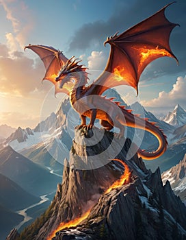 Majestic Mountain Dragon