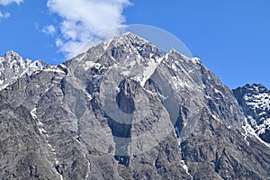 Majestic Mountain Peaks at Naltar Valley in Pakistan
