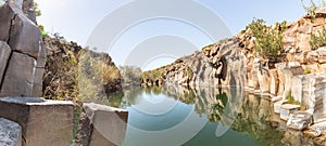 Majestic nature in Yehudia National Natural Park in northern Israel