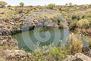 Majestic nature in Yehudia National Natural Park in northern Israel