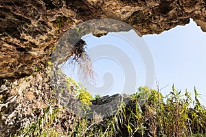 Majestic nature in Yehudia National Natural Park in northern Israel