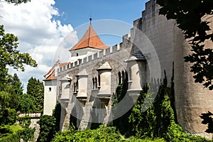Majestic old castle in Bojnice, Slovakia