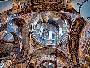 Majestic Orthodox church interior