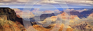 Majestic Panoramic Scenic South Rim Grand Canyon N