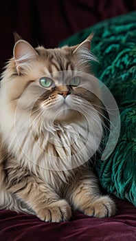 HD PERSIAN CAT phone wall paper for iPhone and Android photo