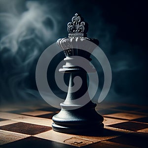 Majestic Queen Chess Piece in Spotlight