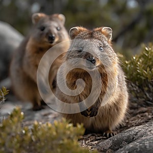 Majestic Quokkas in the Wild