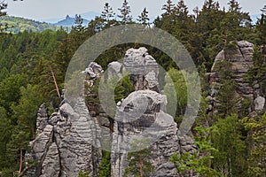 Majestic Rocky Landscape