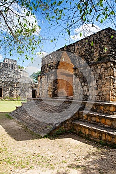 Majestic ruins in Ek Balam.YucatÃ¡n, Mexico.