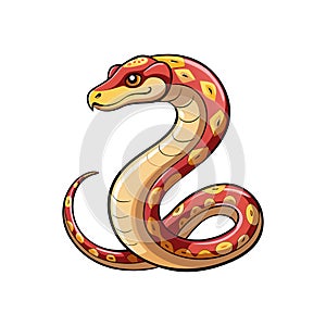 Majestic Scrub Python in Natural Habitat